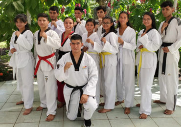 Equipo de Taekwondo UCN en Copa Amistad 2020