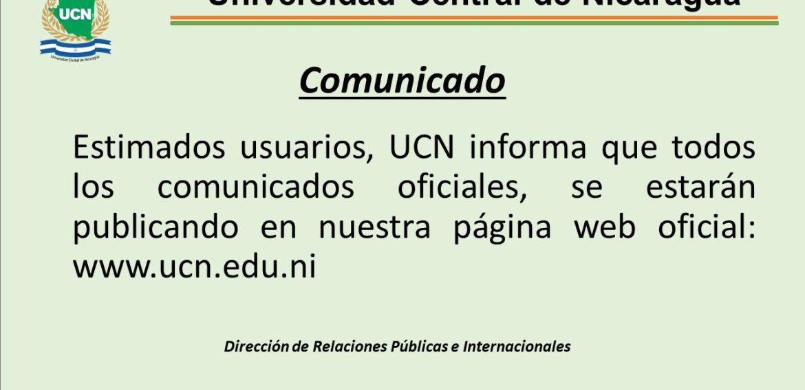 Comunicado