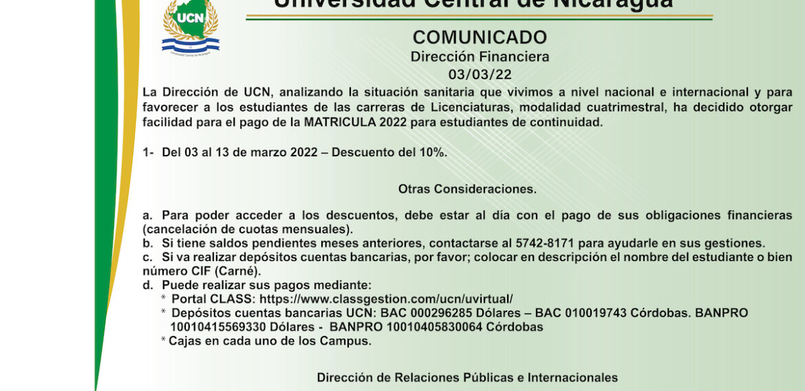 Comunicado