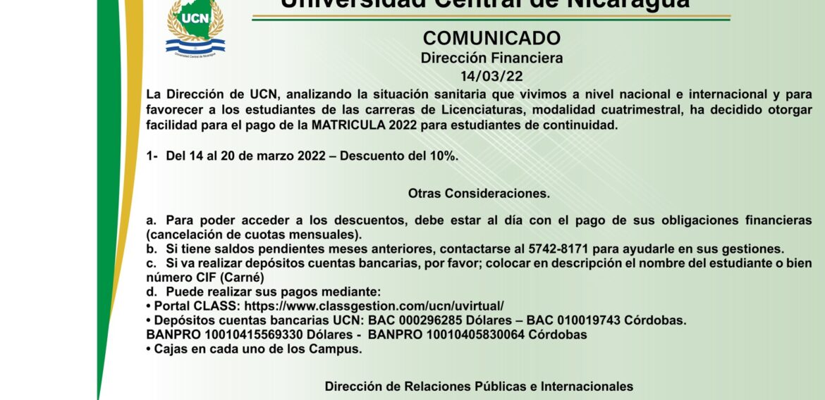 Comunicado