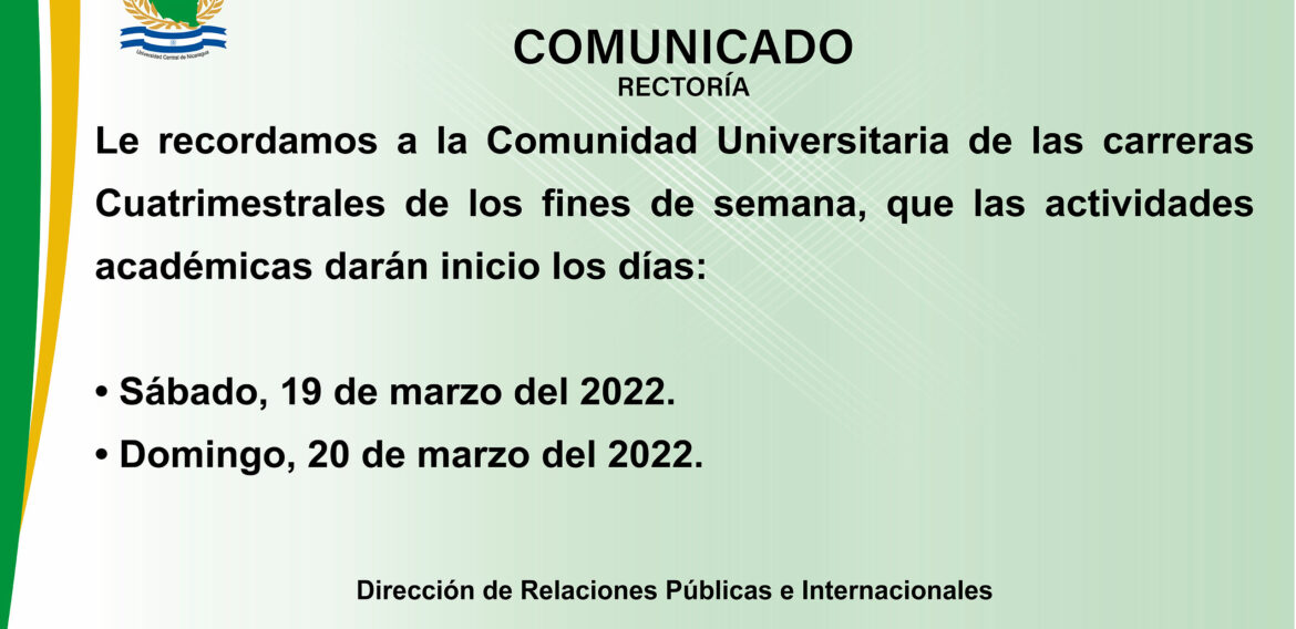 Comunicado