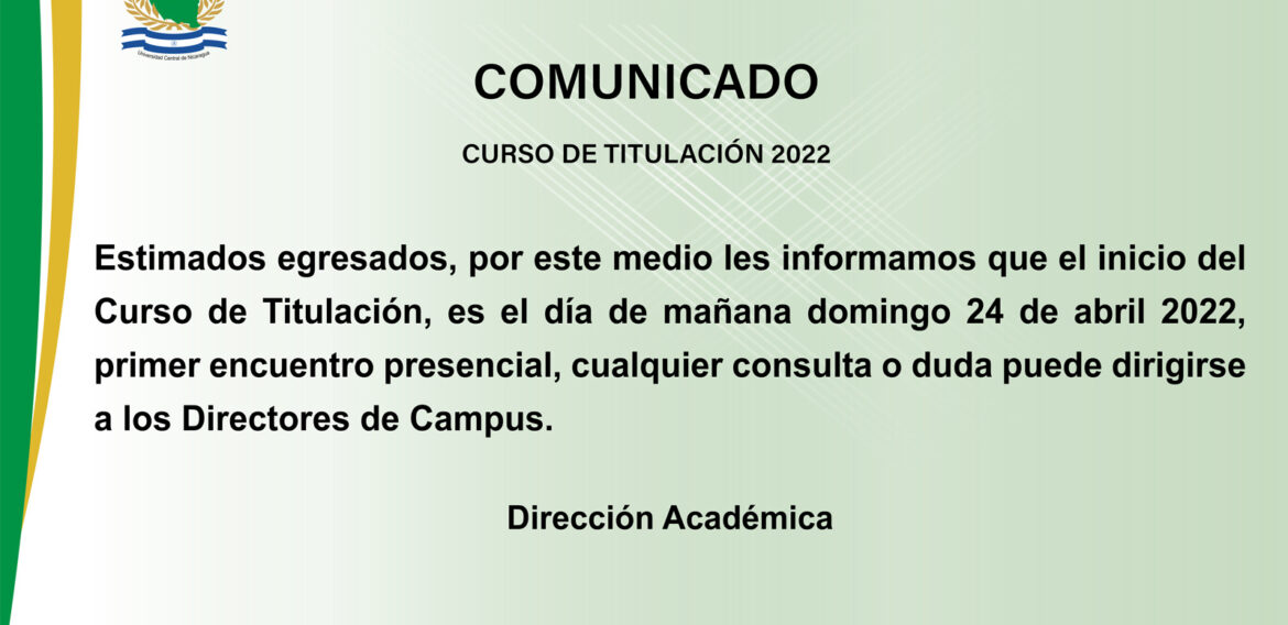 Comunicado