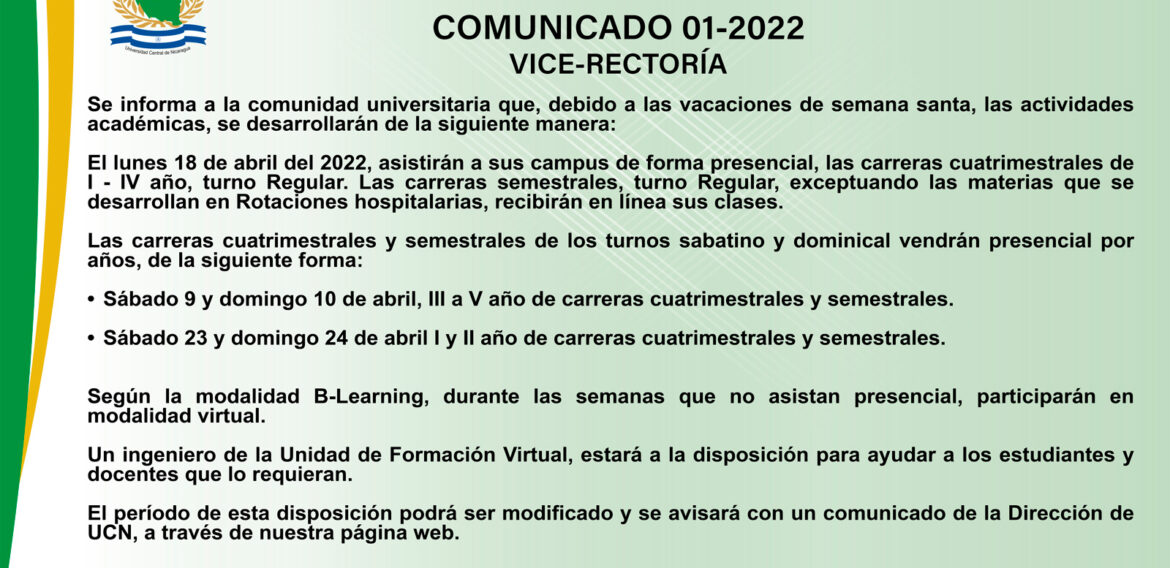 Comunicado