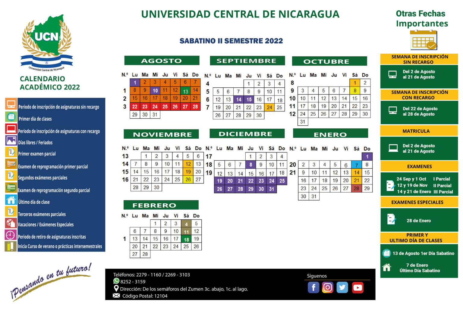 Calendario Escolar 2023 Nicaragua Pdf - Image to u