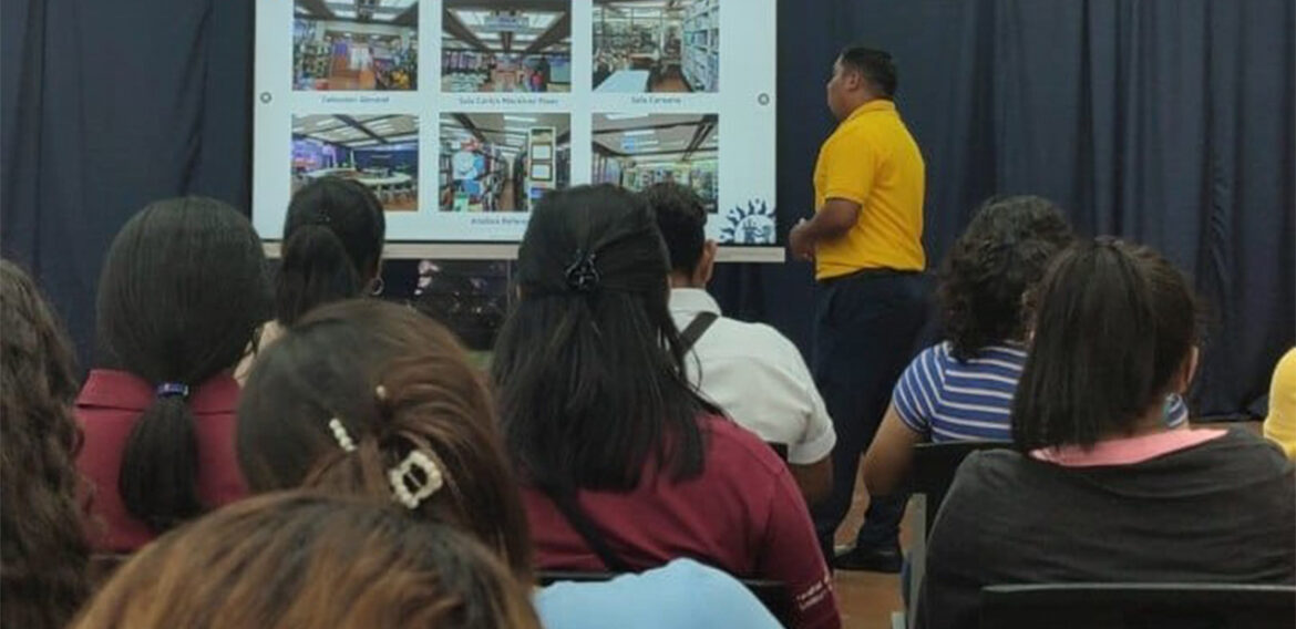 Visita Técnica a la Biblioteca Salomón de la Selva de Unan-Managua