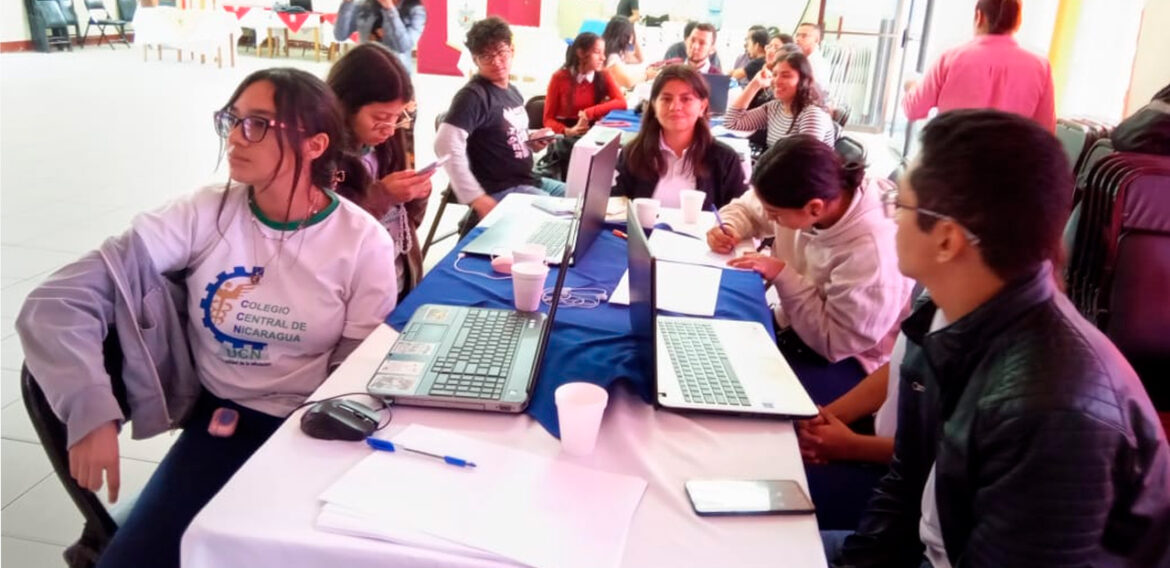 Colegio Central de Nicaragua, presente en el Rally Latinoamericano de Innovación 2023