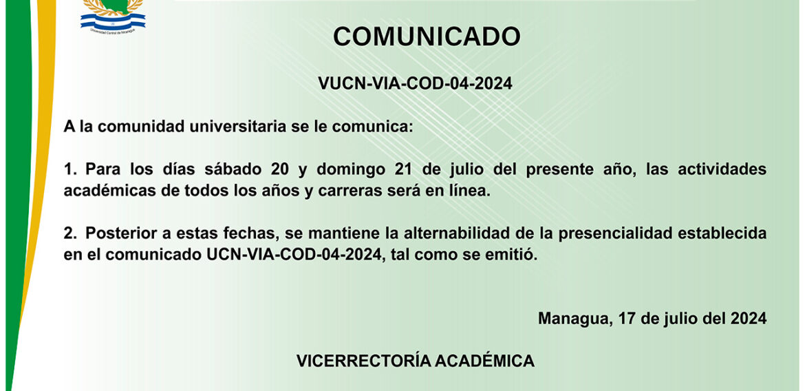 Comunicado