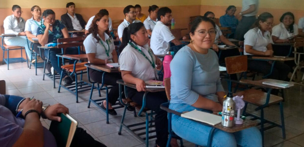 Continúa el Plan Capacitación en la Sede de Jinotepe de UCN sobre la Estrategia Nacional de Educación “Bendiciones y Victorias” 2024 – 2026