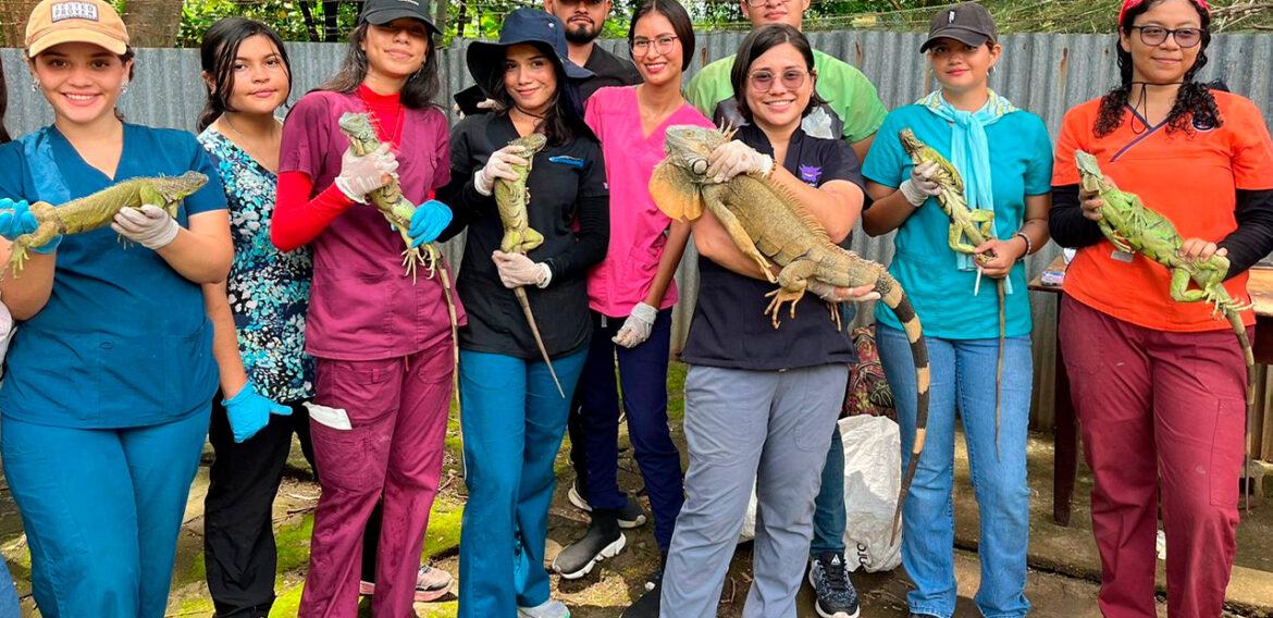 ESTUDIANTES DE MEDICINA VETERINARIA DE UCN, CAMPUS CENTRAL, REALIZAN PRÁCTICAS EN EL ZOOCRIADERO