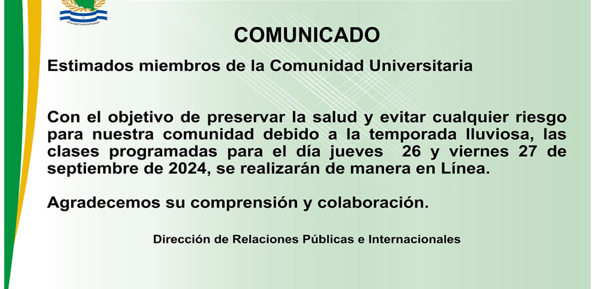 Comunicado