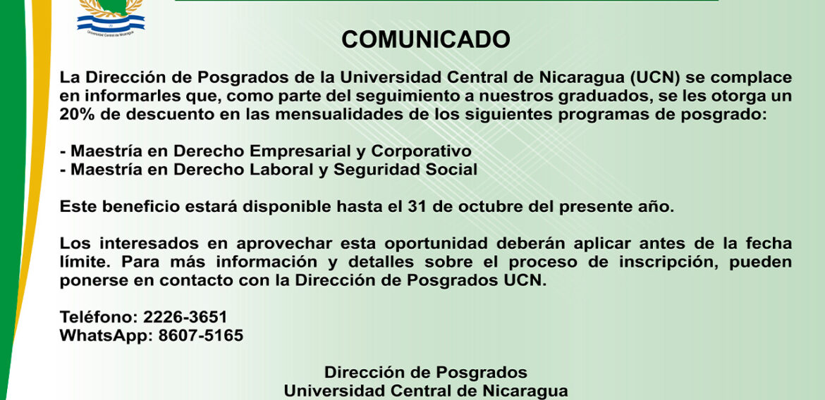 Comunicado