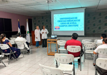 Presentación de la carrera de Medicina de la UCMCAV, en Sede Jinotepe.